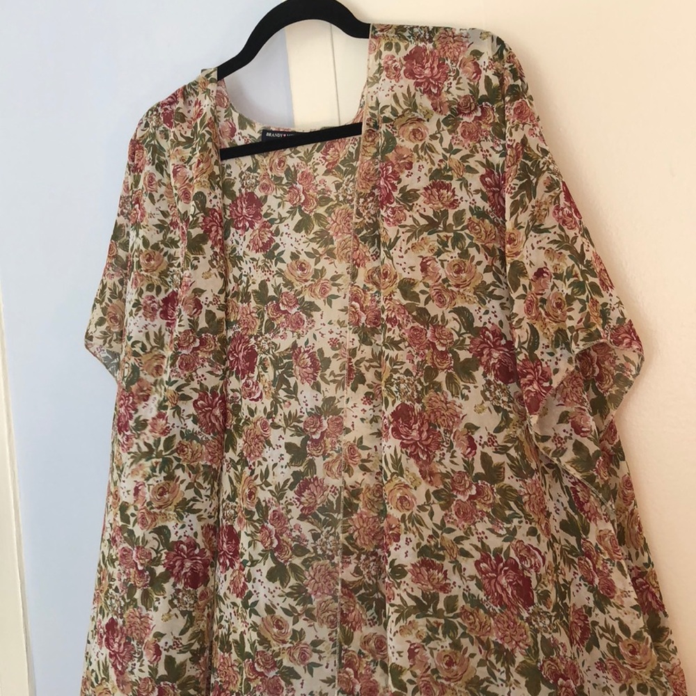 Brandy Melville sheer cover up